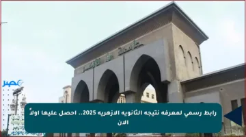 رابط رسمي لمعرفة نتيجة الثانوية الأزهرية 2025.. احصل عليها أولاً الآن